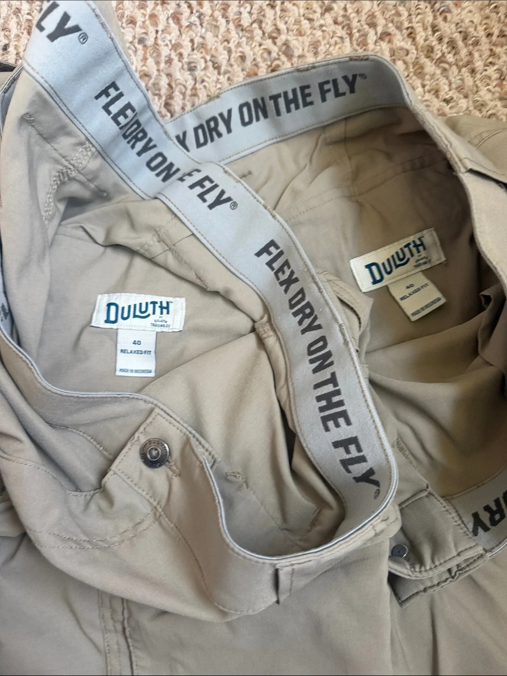 Duluth Flex Dry on the Fly Relaxed Fit Shorts 40